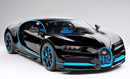 Bugatti Chiron 42 • Black &bull 42 Seconds • #KSR08466BK