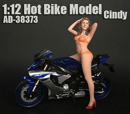Hot Bike Girl Cindy • #AD38373 • corvette-plus.ch