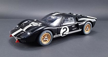 1966 Ford GT40 Mk.II #2 • Winner Le Mans 1966 • #A120001 • www.corvette-plus.ch