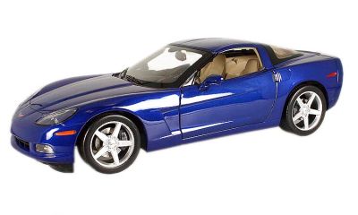 Corvette C6 Coupe, Le Mans blue, big 1:12 scale, Item No.G2572
