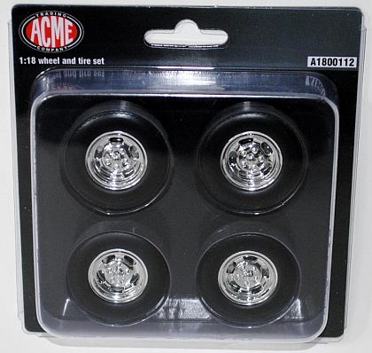 5-Slot Mag wheel & tire set • #A1800112