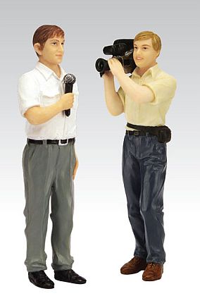 Reporter & Cameraman Figurines • #TSM13AC13