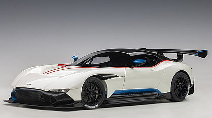 Aston Martin Vulcan • White with Blue and Red stripes • #AA70261 • www.corvette-plus.ch