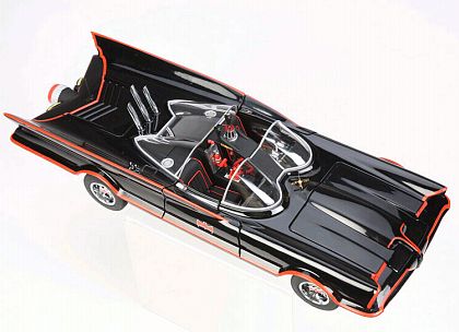 Original 1966 TV series Batmobile, Item #HW-L7130