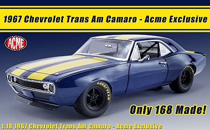 Sunoco 1967 Trans-Am Camaro Z/28 • #GMP18909B • www.corvette-plus.ch