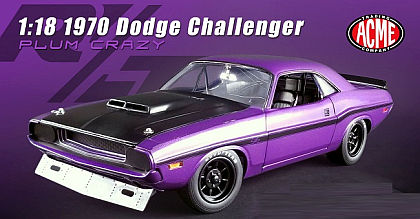 1970 Dodge Challenger T/A Plum Crazy • Street Car • #A1806010 • www.corvette-plus.ch