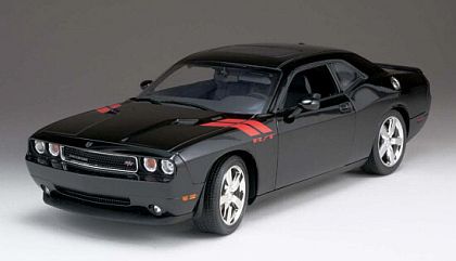 2010 Challenger R/T • Brilliant Black with Red rhombus stripes • #50853 HW61