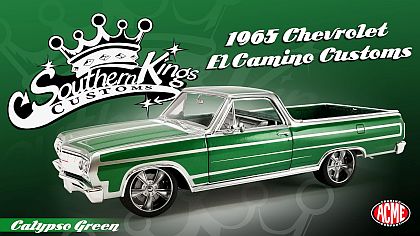 1965 Chevrolet El Camino • Calypso Green Southern Kings Custom Cruiser • #A1805415 • www.corvette-plus.ch