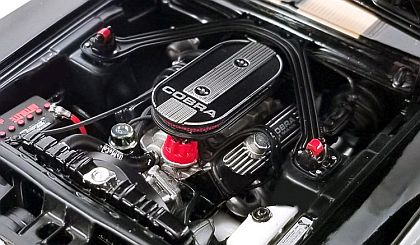 Ford 428 CID engine • COBRA Air Cleaner top and Cobar Le Mans valve covers •#A1801837E • www.corvette-plus.ch