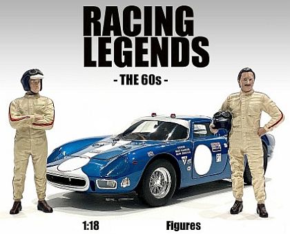 Racing Legends The 60's Driver • #AD76349/AD76350 • corvette-plus.ch
