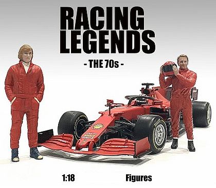 Racing Legends The 70's Driver • #AD76351/AD76352 • corvette-plus.ch
