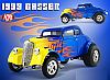 Flamed 1933 Gasser • Blue with Flames • #A1800918 • www.corvette-plus.ch