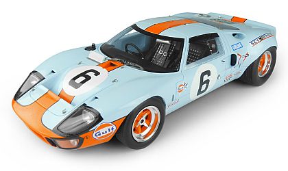 GULF Ford GT40 #6 • 1969 Le Mans WINNER • Jacky Ickx & Jackie Oliver • #SPK18LM69