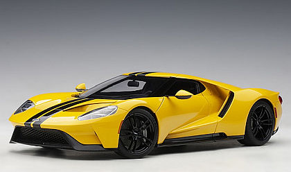 Ford GT • Triple Yellow with Black stripes • #AA72944 • www.corvette-plus.ch