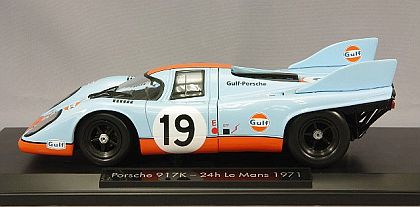 GULF 1971 Porsche 917K #19 • Herbert Müller / Richard Attwood • 1971 Le Mans • #NRV60037