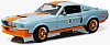 1967 Gulf Shelby G.T.500 Mustang • Light Blue with Orange stripes • #GL12954 • www.corvette-plus.ch