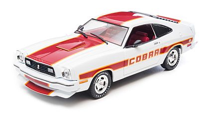 1978 Ford Mustang II Cobra II • White mit Red Billboard striping • #GL12866
