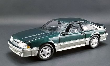 Home Improvement 1991 Ford Mustang GT • Emerald Green • #GMP18920 • www.corvette-plus.ch