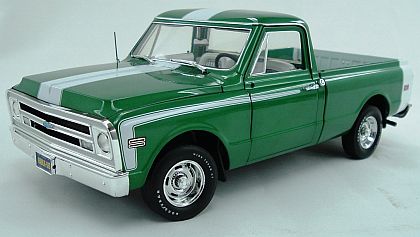 1969 Chevy C10 Pickup Truck • Green-White • #HW61-50907