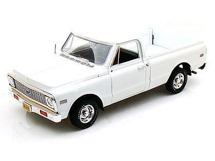 1972 Chevy Fleetside Pickup Truck • White • #HW61-50934