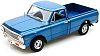 1972 Chevy Fleetside Pickup Truck • Blue • #HW61-50935 • www.corvette-plus.ch