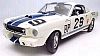 1965 Shelby Mustang G.T.350R #29BP white with blue stripes, Item #GMPED1102