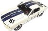 1965 Shelby Mustang G.T.350R #61 white with blue stripes, Item #ED109
