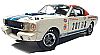 1965 Shelby Mustang G.T.350R #201B white with blue stripes, Item #ED112