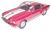 1966 Shelby Mustang G.T.350 red with white stripes, Item #DC35003s