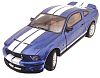 2006 Shelby Mustang GT500 blue with white stripes, Item #DC75003