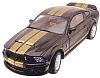 2006 Shelby Mustang GT500 black with gold stripes, Item #DC75004