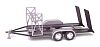 Dual-Axle Trailer with ramps, Item #GMP2601