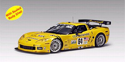 First Corvette C6.R models: Testversion, #64 Le Mans, #3 ALMS and #4 ALMS GTS Champions