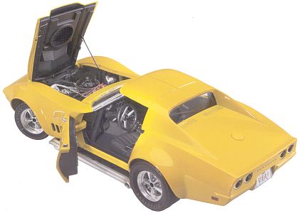1969 Corvette Coupe - Safari Yellow - CA4607