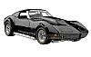 1969 Corvette Stingray Coupe • Tuxedo Black • #CA4608