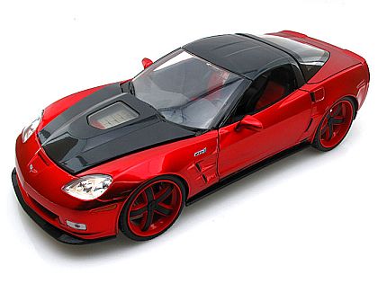 2009 Corvette ZR1 Supercharged • Red metallic & Matt black • #JT96627