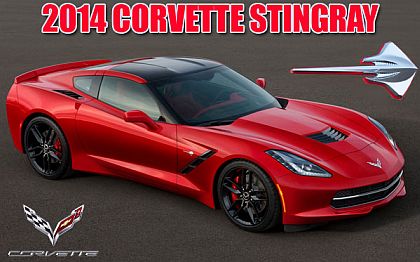 C7 2014 Corvette Stingray Coupe • Crystal Red • #MAI31182CRE