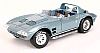 1963 Corvette Grand Sport Roadster • Notre Dame University car show • Silver-Blue • #YM62699