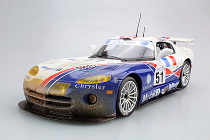 1999 Oreca Viper GTS-R #51 • Dirty Version • Le Mans 24-Hrs. • #TM042AD • www.corvette-plus.ch