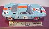 1969 Gulf Ford GT40 Le Mans Winner, genuine driver signature edition, Item #CM8836