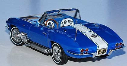 1963 Corvette Sting Ray Convertible • Harley Earl Styling Car • #LECCX