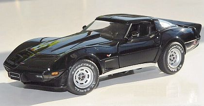 1979 Corvette Coupe - Black on Black - Limited - item #FM-S11E860