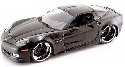 2006 Z06 Corvette - Black - #JT91183blk - JadaToys