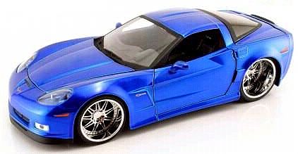 2006 Z06 Corvette - LeMans Blue metallic - #JT91183blu - JadaToys