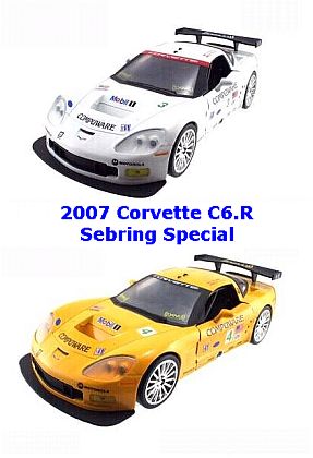 Corvette C6.R #3 & #4 - Sebring 2007 - JT91806SS