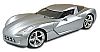STINGRAY Concept Corvette • Silver Sideswipe • #JT92386SIL
