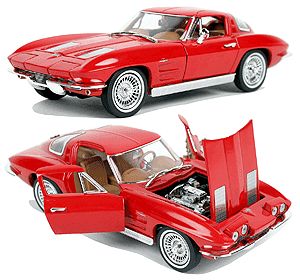 1963 Corvette Coupe with 327 cu.in. fuel-injection engine. Item No.03348
