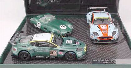 Aston Martin Le Mans Winner - 2008 DBR9 #009 - 2007 DBR9 #009 - 1959 DR1 #5 - Ixo #A03MC3