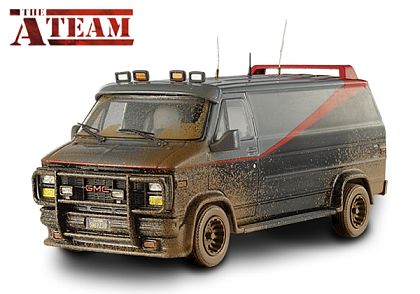 The A-Team Muddy Van • 1983 GMC Vandura Van • #HW-BCT88