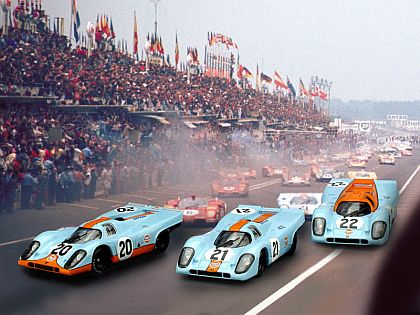 Gulf Porsche 917K set • 1970 Le Mans 24 Hrs. • J.W.Automotive Engineering Ltd. • #AS54